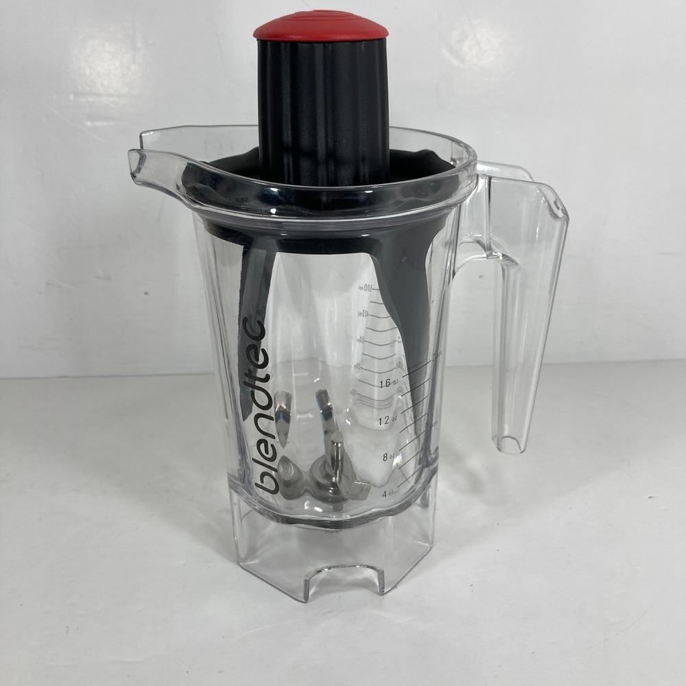Blendtec Twister Jar With Lid 16oz 2 Cups 500mL Blender Container Blade Original